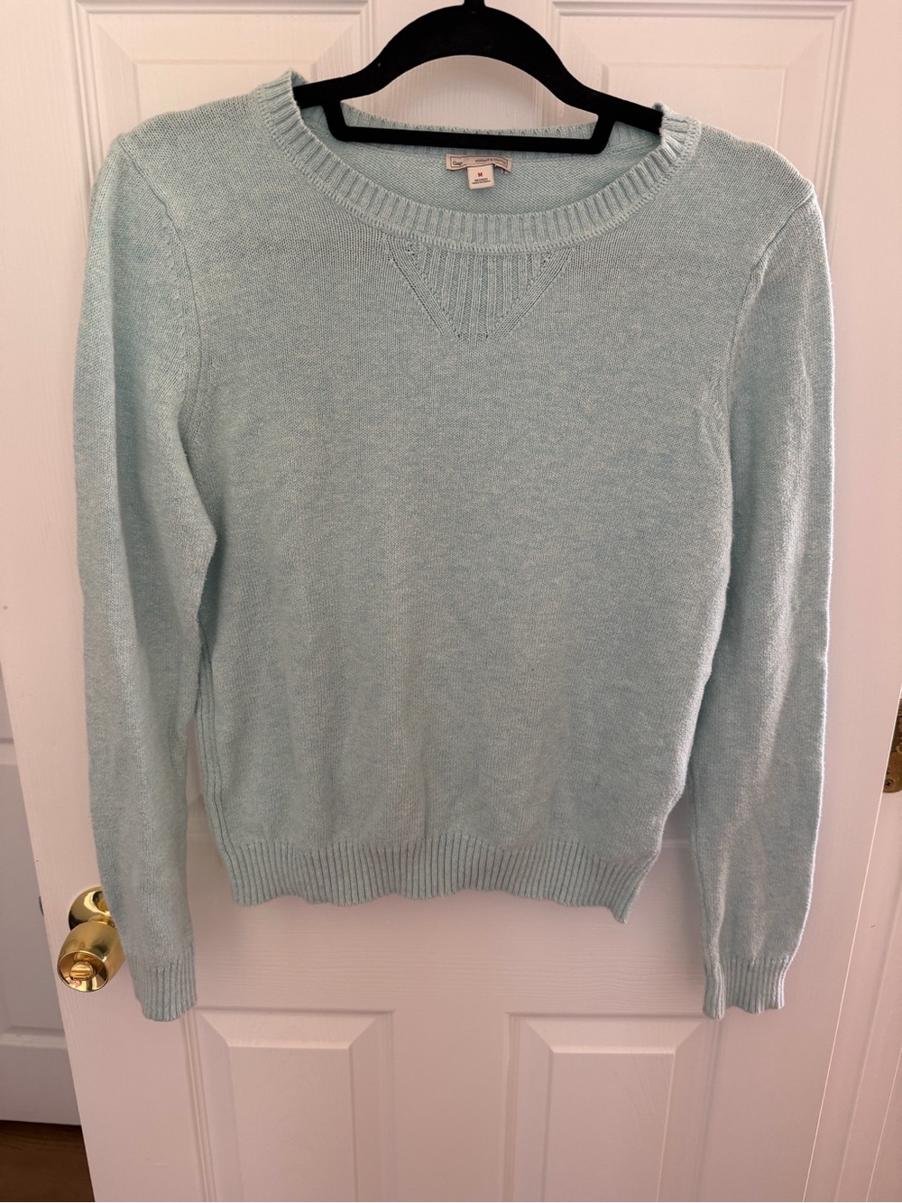 Gap Crewneck Teal Blue Green Sweater Size Medium